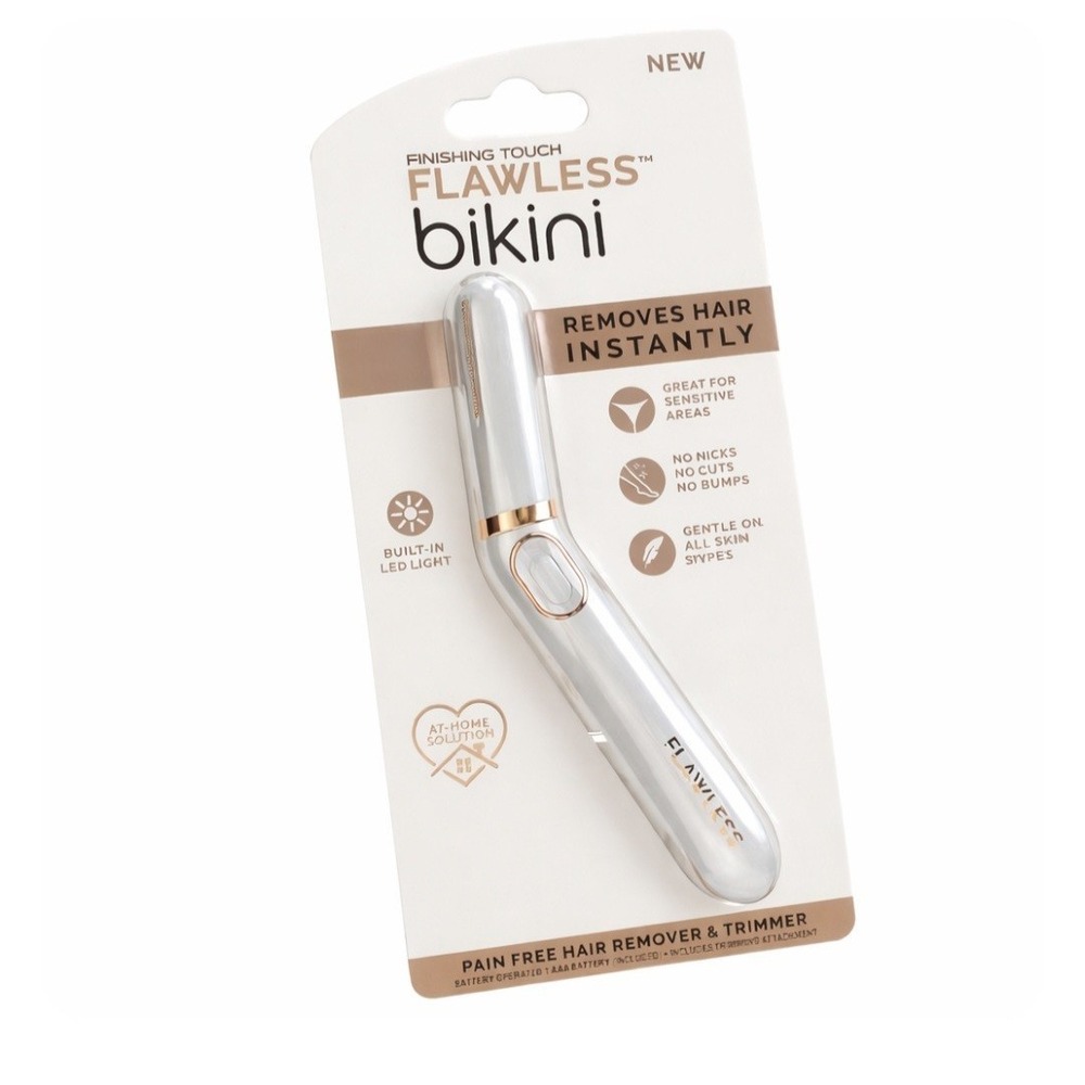 New Finishing Touch Flawlessโ Bikini Shaver & Trimmer Hair Remover Women/Dry Use